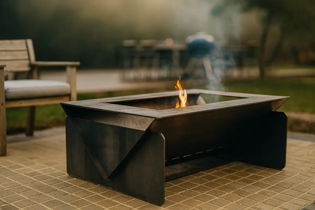 Food truck reims, fabrication de barbecue.